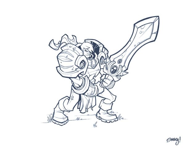 League of Legends рисунки