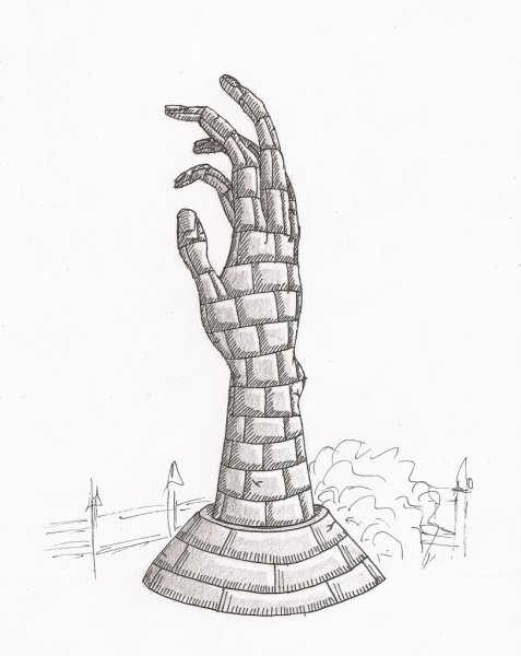 Памятник карандашом