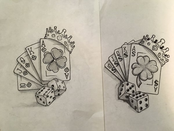 Тату эскизы