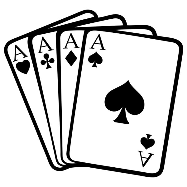 Наклейки карты игральные