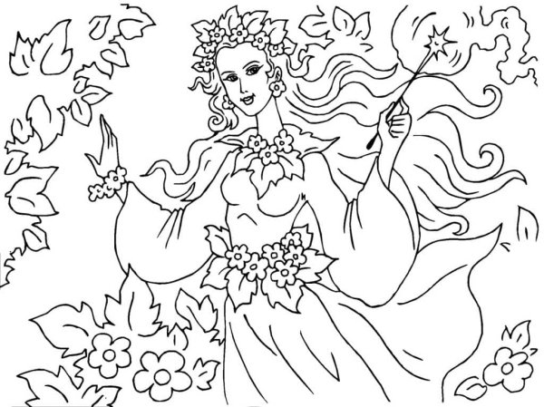 Рисование на тему красавица осень