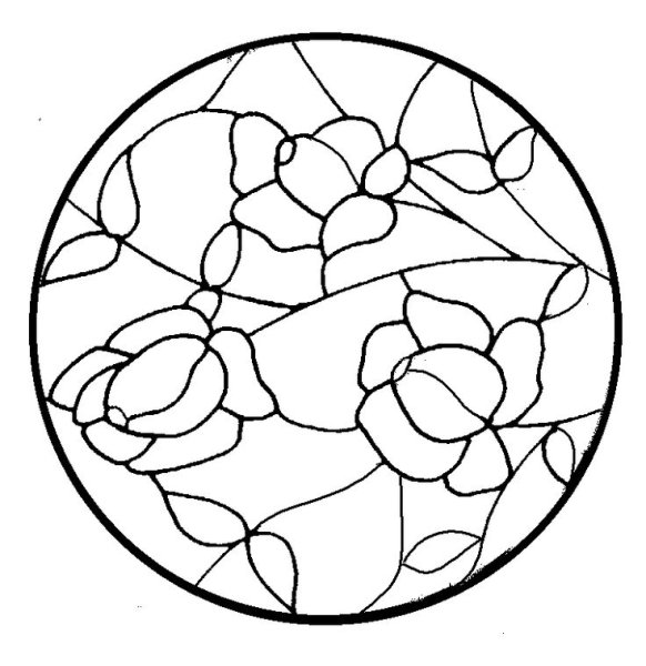 Контур для витража