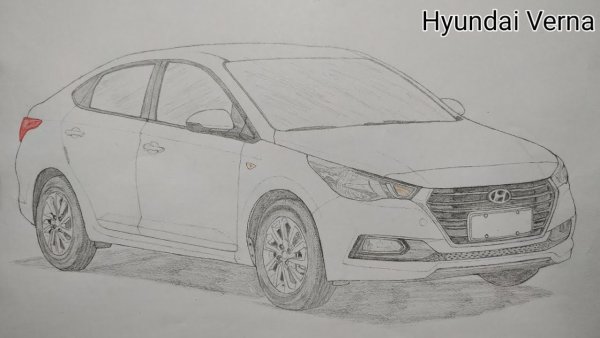 Hyundai Solaris 2 раскраска