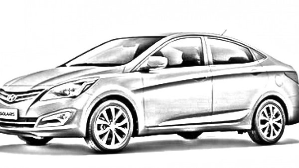 Разукрашки Hyundai Solaris
