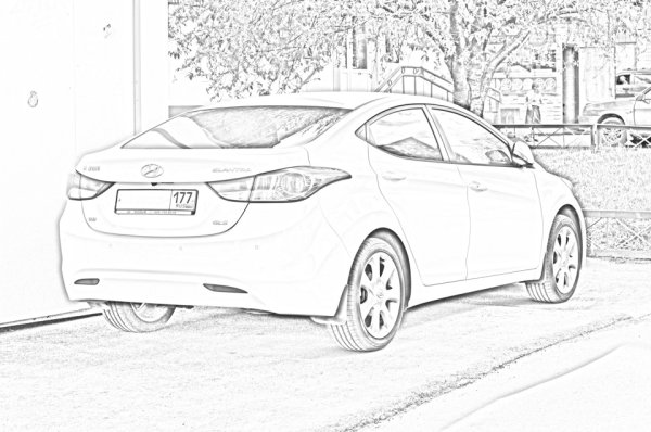 Хендай Солярис раскраска Солярис