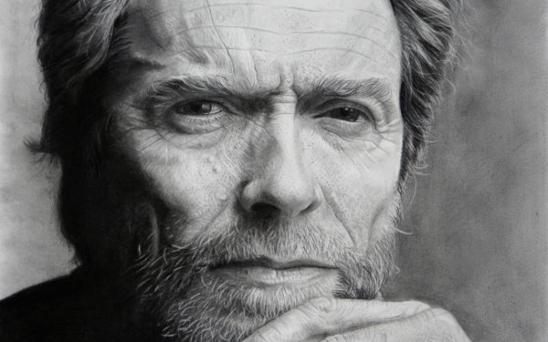 Клинт Иствуд портрет