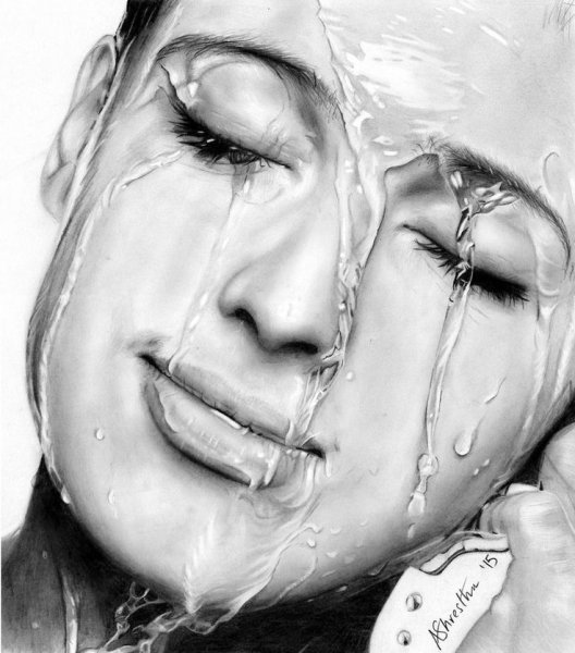 Реалистичные портреты карандашом