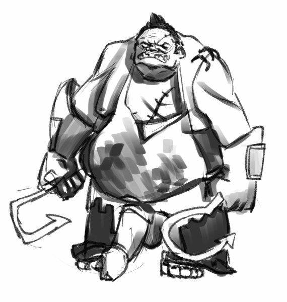 ПУДЖ карандашом