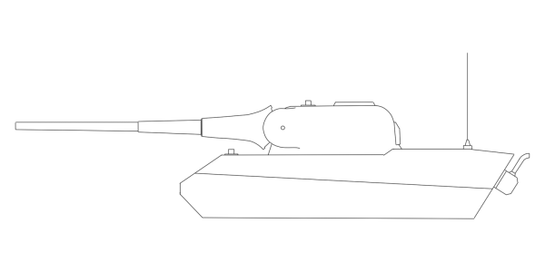 Танки World of Tanks танк Маус карандашом