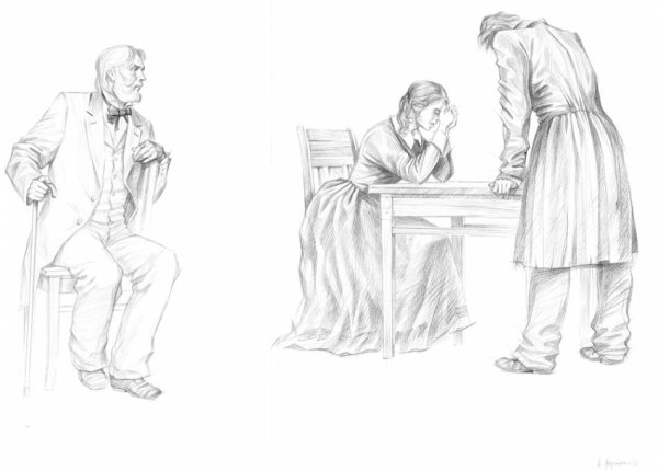 Федор Михайлович Достоевский шарж