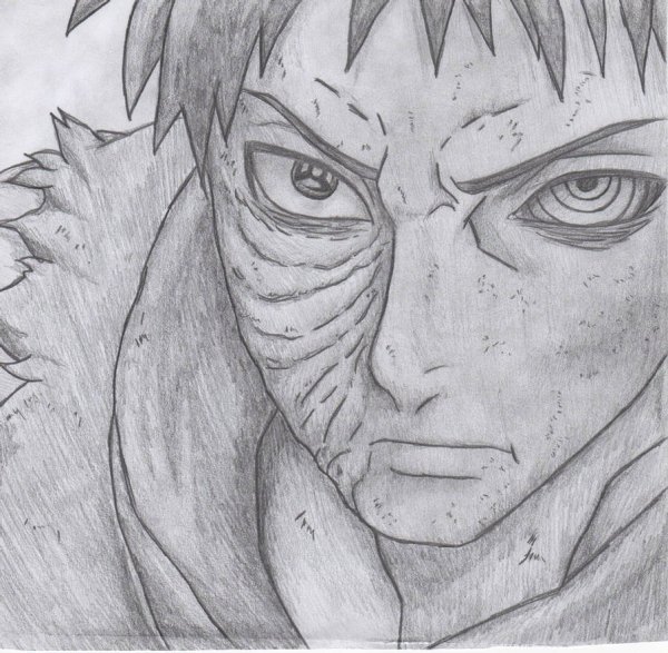 Obito рисовка