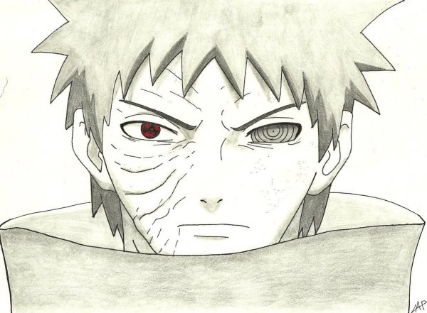 Обито портрет