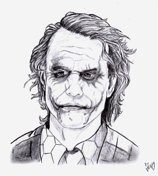 Джокер рисунок