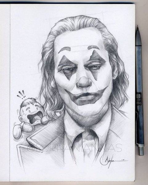 Джокер скетч