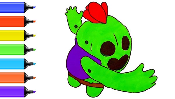 Легкий рисунок спайка