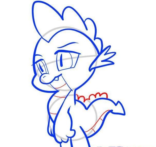 Раскраска бравлстарс Спайк