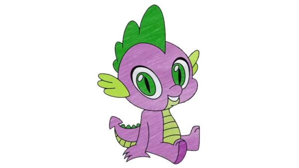 Легкий рисунок спайка