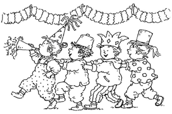 Праздник Масленица раскраска