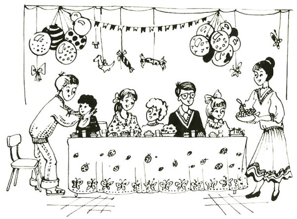 Хоровод рисунок