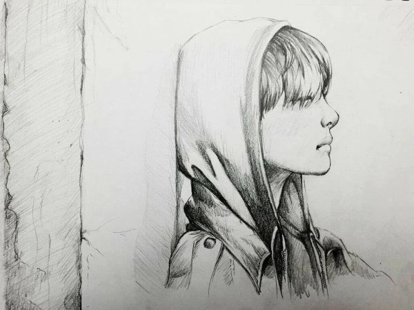 Одиночество рисунок