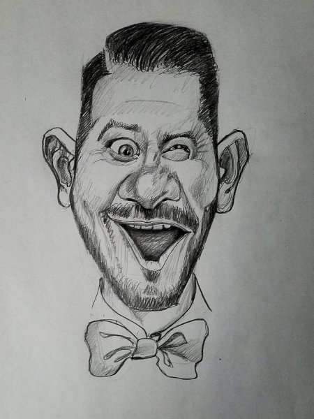 Жан Рено в профиль