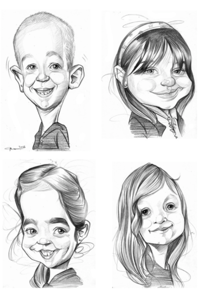 Смешные лица рисунки карандашом