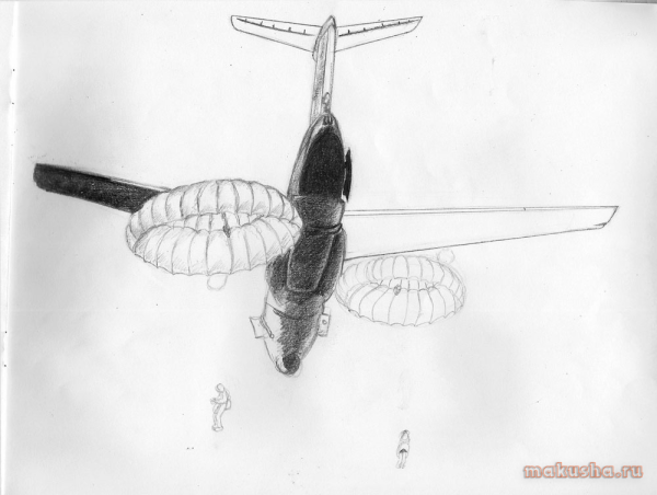 Нарисовать десантника