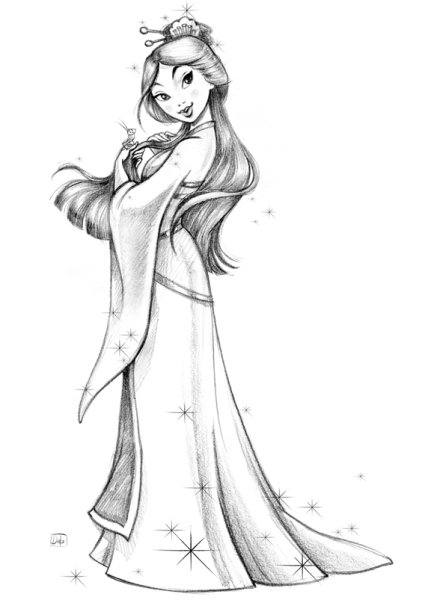 Наброски принцесс
