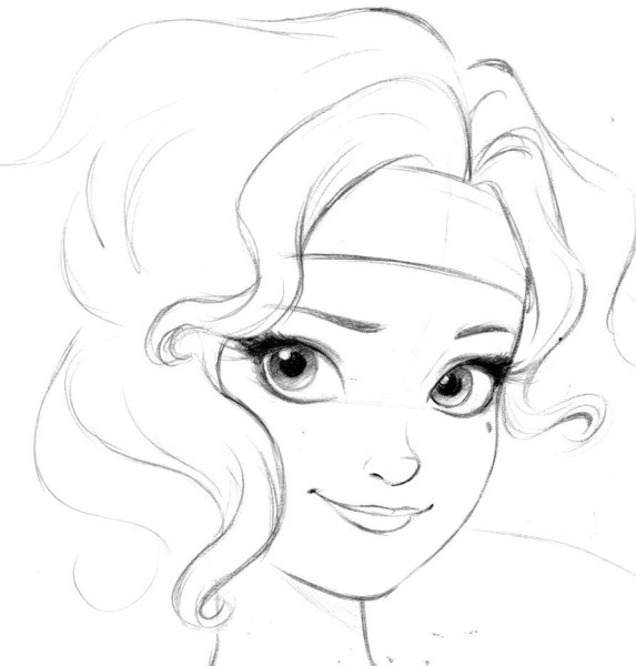 Скетч принцессы Авроры