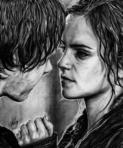 Эмма Уотсон портрет