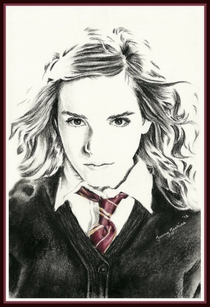 Как рисовать Гермиону Грейнджер