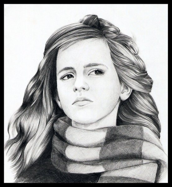 Нарисовать Гермиону Грейнджер