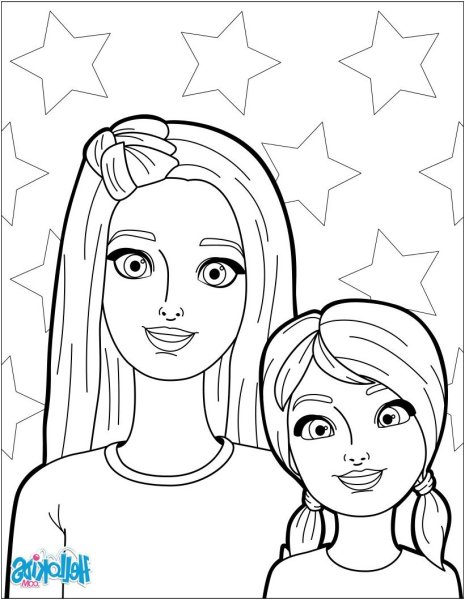 Раскраска лицо для макияжа для детей