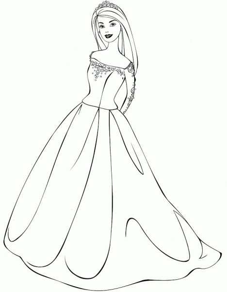 Уроки рисования Барби