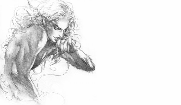 Рисунки карандашомфентази