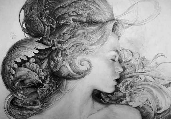 Фэнтези карандашом