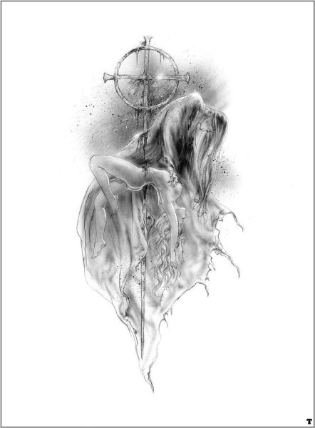 Дракон зарисовка