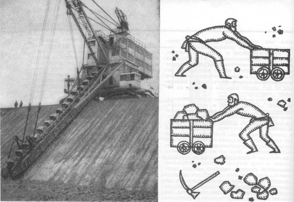 Раскраска добыча полезных ископаемых