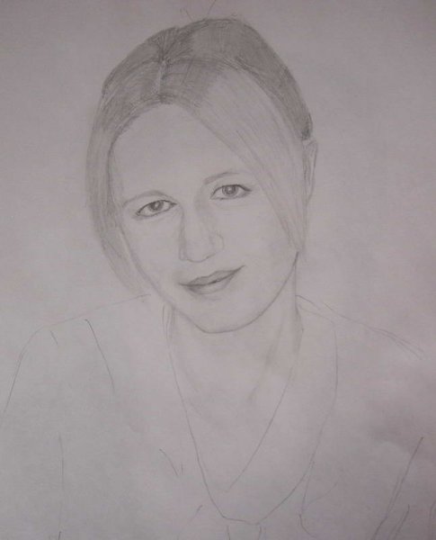 Рисование портрета в старшей группе