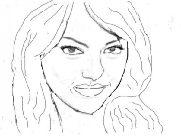 Рисование портрет мамы старшая группа