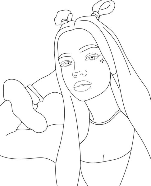 Раскраска Вале карнавал