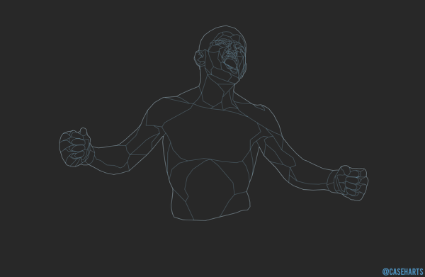 Нарисовать Хабиба Нурмагомедова легко