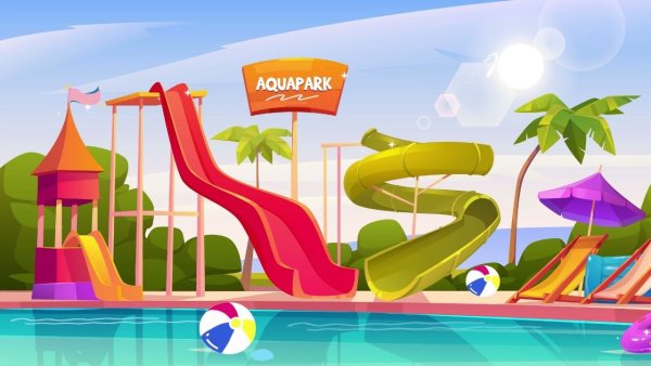 Аквапарк эскиз