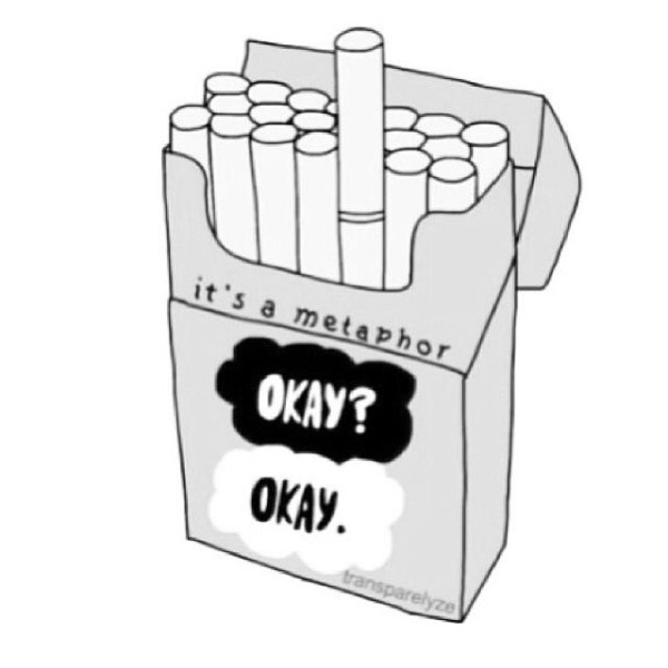 Пачка сигарет рисунок для срисовки