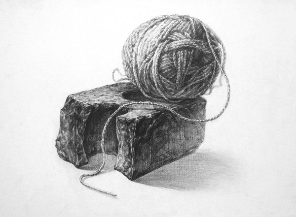 Клубок карандашом