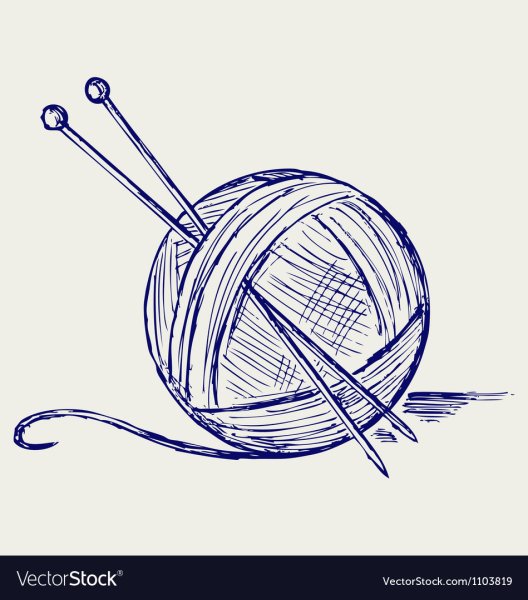 Клубок раскраска