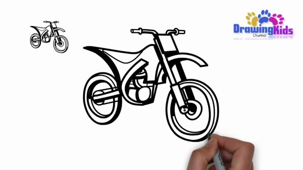 Мопед Альфа рисунок