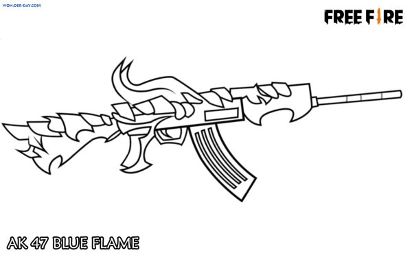АК 47 карандашом
