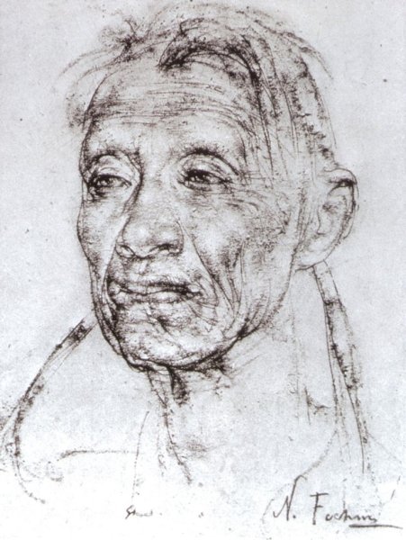 Голова молодого апостола Рафаэль Санти