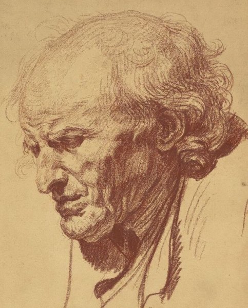 John Singer Sargent портрет карандаш